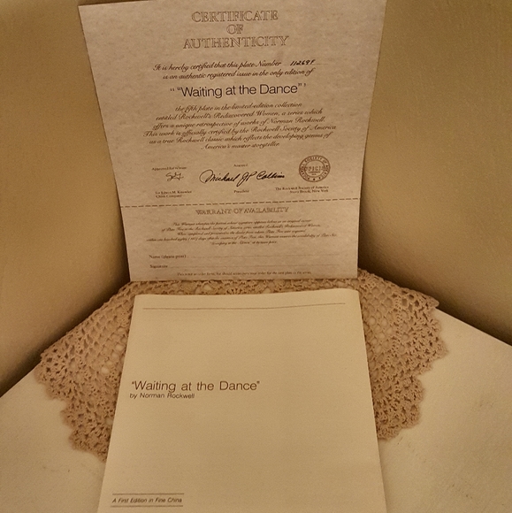 "Waiting at the Dance" by Norman Rockwell - Picture 3 of 5